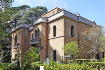 Renovation of Moresco building  seat of french school Chateaubriand